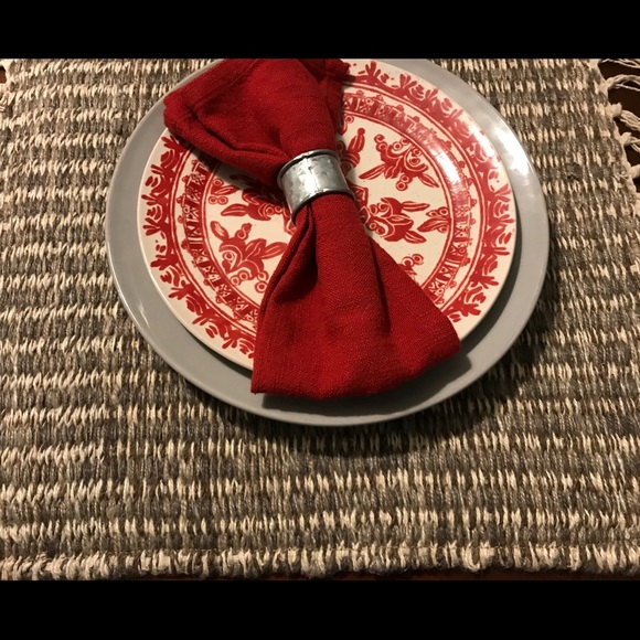 New Pottery Barn Rustic Jute Wool Kilim Rug Mats - Picture 3 of 8